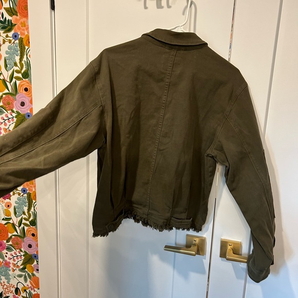 SANCTUARY JACKET GENTLY  WORN BOUGHT AT ANTHROPOLOGIE SIZE LARGE - Picture 5 of 6